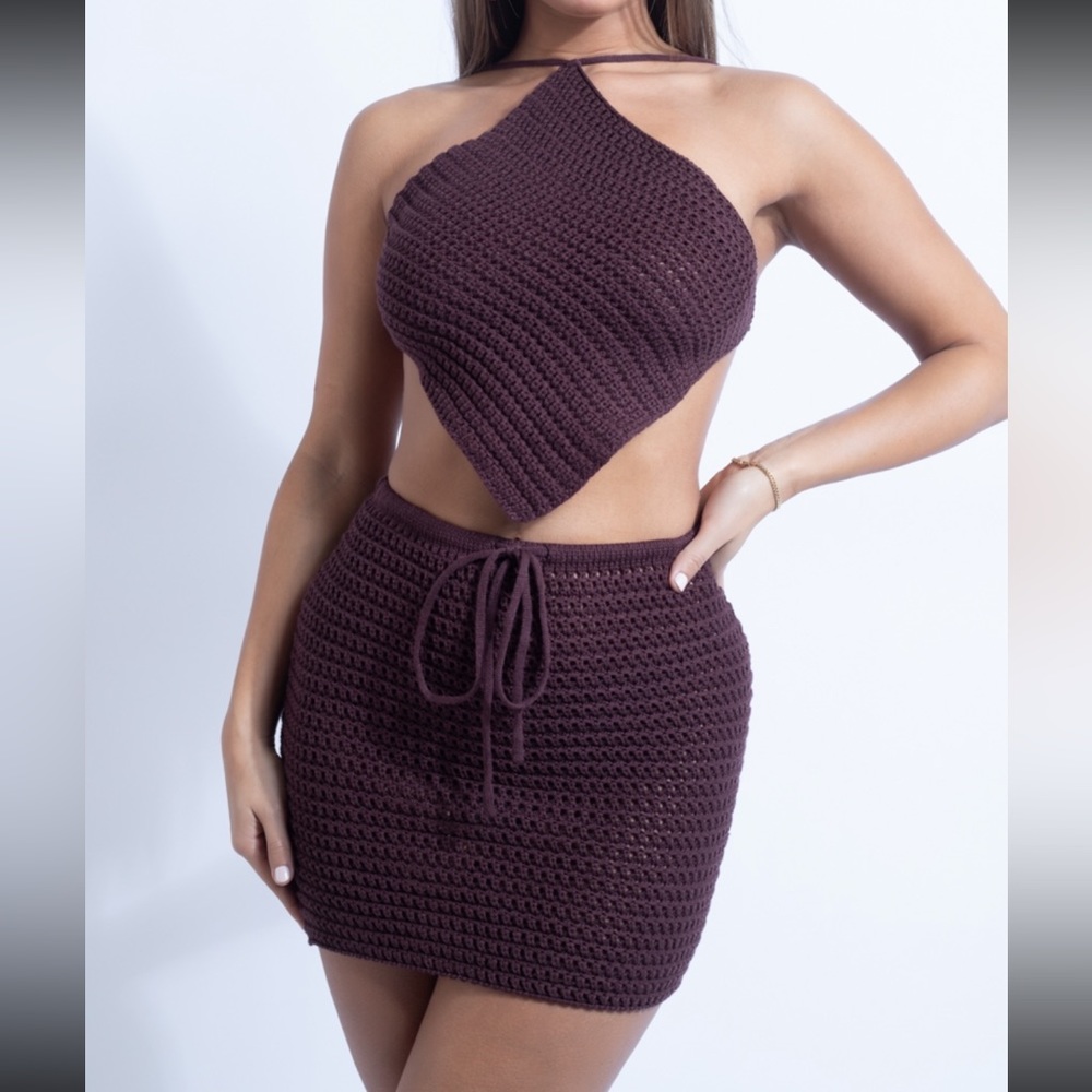 Crochet Skirt set